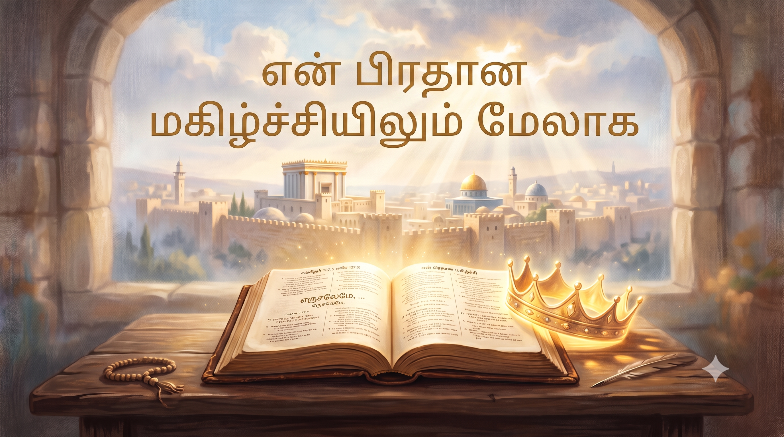 👑 என் பிரதான மகிழ்ச்சியிலும் மேலாக: நம் இருதயத்தை ஆட்கொள்ளும் காரியங்களைக் காத்துக்கொள்ளுதல்